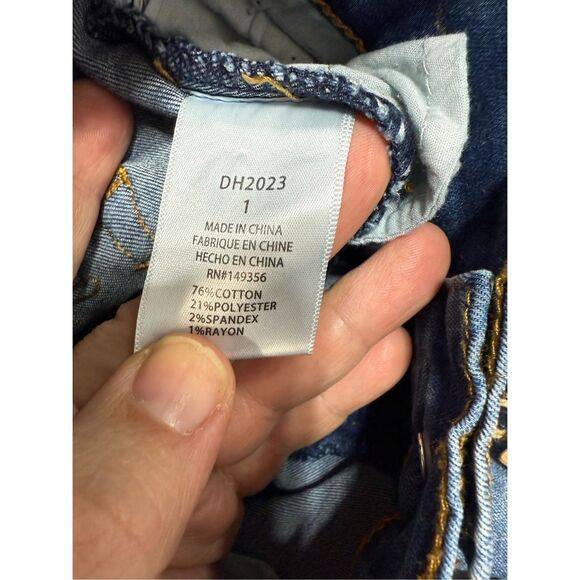 Blue Turtle Juniors Jeans Denim sz 1 Hi Waisted NEW #F973 - Picture 9 of 9